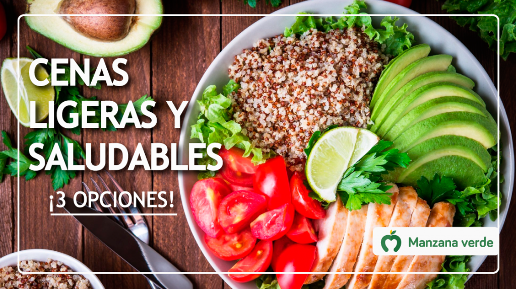 3 deliciosas cenas saludables y ligeras ¡Fáciles de preparar en casa!