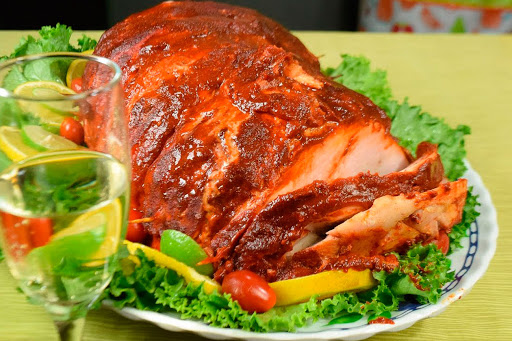 Pierna de cerdo adobada