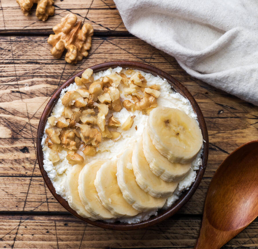 5 pre entrenos con plátano