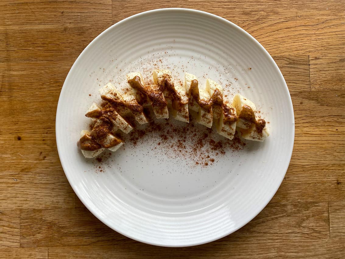 5 pre entrenos con plátano