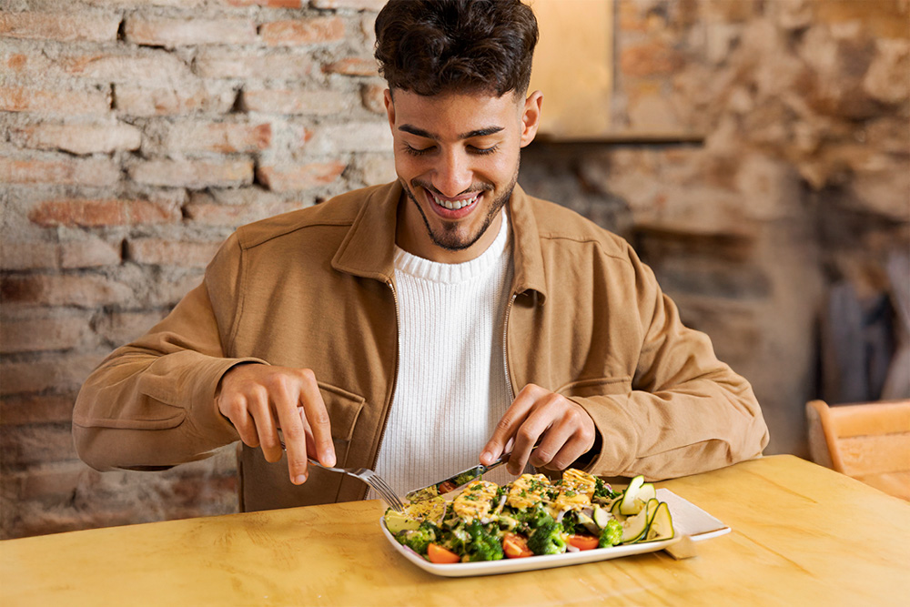 Delivery saludable vs comida rápida
